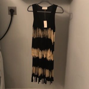 Tie dye cotton dress